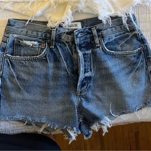 AGOLDE denim shorts